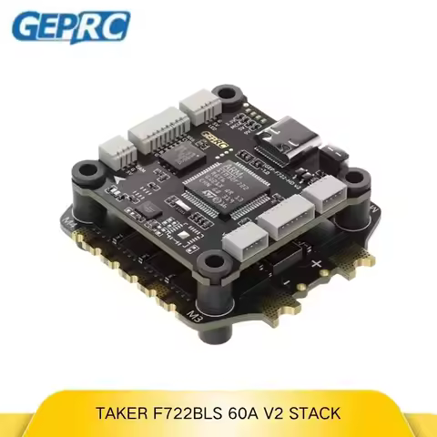 GEPRC TAKER F722 BLS 60A V2 STACK 4IN1 ESC BLS 60A Flight Data Record Plug Play Racing FPV Drone 16M