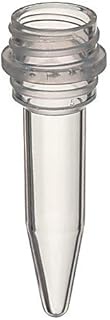 Labcon 1141N31PK, 3653-875-000-9 SuperClear Freestanding Screw Cap Microcentrifuge Tube with Elastom