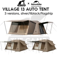Naturehike Village 13 Auto Tent Automatic Ultimate Flagship Ti Black Silver Version Large Outdoor Fl