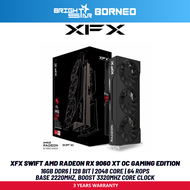 XFX SWIFT AMD Radeon RX 9060 XT OC Triple Fan 16GB GDDR6 Gaming Edition Graphic Card