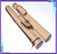 Bao cơ bida da PU cao cấp Bao đựng cơ bia 2x2 màu cafe thương hiệu Meilin 4 lỗ đựng 2 gốc và 2 ngọn