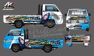 Decal Full Body Mobil Pick Up L300 euro 4 - TB SETUJU upgrade Hologram