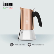 Bialetti Venus Express Induction Moka Pot Italian Ground Coffee Espresso Maker Stovetop Long-Lasting Stainless Steel