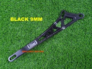 YAMAHA LC135 Y15ZR Y16ZR NEW EXHAUST MUFFLER BRACKET 9MM MAGICBOY CNC BRAKET EKZOS SET LC 135 Y15Z V