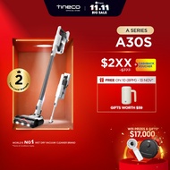 Tineco A30S Cordless Stick Vacuum Cleaner | 160W Suction | 60 Mins Runtime | 1L Large Dustbin | Zero