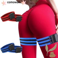 COMOWAN 2Pcs Occlusion Training Bands Arm Leg Women Glutes Sports Accessories Hip Building Gym Equip