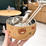 其他品牌 - 【老闆娘推薦可愛】316不鏽鋼碗寶寶輔食碗兒童喫飯專用碗筷餐具