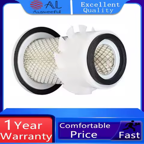 15852-11082 15852-11080 Outer Air Filter Compatible With Kubota Tractor B20 B1550D B1550E B1550HSTE 