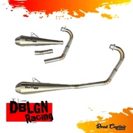 KEEWAY 152 CAFE RACER FULL STAINLESS EXHAUST