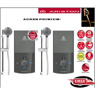 Ariston Aures Premium+ Copper Tank  Instant Water Heater with Elcp -- free express delivery