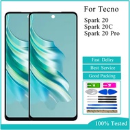 For Tecno Spark 20 KJ5 20C BG7 20 Pro KJ6 LCD Display Touch Screen Replacement