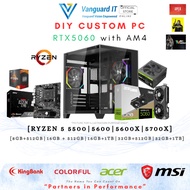 #DIY #CUSTOMPC #VANGUARD AMD PC SET NVIDIA RTX5060 8GB + RYZEN 5 5500 |5600|5600X|5700X 8GB 16GB 32G