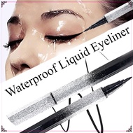 COD 2 Colors Diamond Waterproof Liquid Eyeliner Ultra Fine Black and Brown Eyeliner Long Lasting Mak