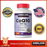 (ของแท้100%)Kirkland CoQ10 300 mg 100 softgels Exp.06/2026