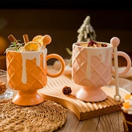 Mug Couple Ceramic Mug Large Capacity Household Breakfast Mug