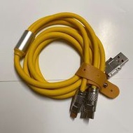 120W 3 Silicon Head Fast Charging Cable