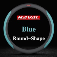 5 Colors Car Leather Steering Wheel Cover For Haval H1 H2 M6 H4 H5 H6 H3 H7 H8 H9 F5 F7 2019 2020 20