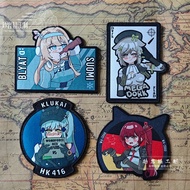 【Customized】Girls Frontline HK416 Tactical Morale Badge 3D Velcro Patch /Badges/armband/Emblem Decor