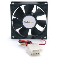 StarTech.com 80x25mm Dual Ball Bearing Computer Case Fan w/ LP4 Connector - Computer case Fan - 80mm