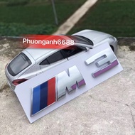 Letter M3 used for BMW cars. letter stamp, M3