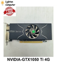 ใNEWใ NVIDIA GTX 1050 Ti 128Bit 4GB Low Profile Graphic Card | no need 6 pin | GDDR5 | Graphics Card