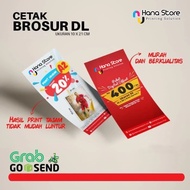 Print Print | Print Brochures 1/3 A4 | Flayer DL 1 Side 2-Sided/