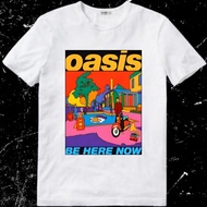 T-Shirt T-Shirt Men's, Girls', Unisex Oasis OASIS Band Here NowBe 25 Years 25 Years