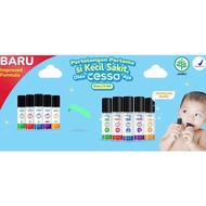 TERBAIK Cessa Essential Oil for Baby / Kids | Fever Drop / Cough Flu /