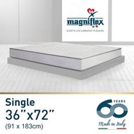 Magniflex - 意大利製 醫療級護脊床褥 Single 三呎 x 六呎 | 36吋 x 72吋 | 91 x 183 cm