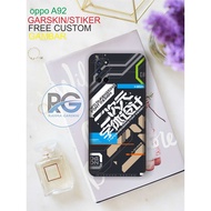 garskin hp oppo a92 motif wallpaper code 1-2 free custom gambar