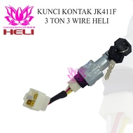 JK411F Forklift Ignition Key Three Wires Heli 3 Ton 3 Wire