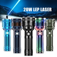 Original Original Newest Long Throw High Power 20W Panoramic White Laser LEP Tactical Flashlight Las
