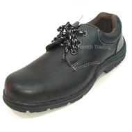Frontier Grain Leather Local Men Safety Shoes Boots Direct Factory Kasut Keselamatan Tempatan 本地真皮男性