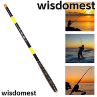 WISDOMEST Telescopic Fishing Rod SuperHard Travel Portable Carp Feeder