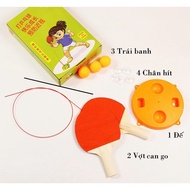 On-site reflex table tennis toy set helps children develop reflex skills
