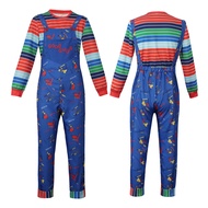 Halloween Ghost Baby Chucky costume Chucky Costume Overalls Performance Costume cosplay Costume Chil