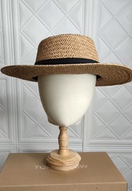 Mũ nón cói đi biển nữ vành rộng du lịch gắn ruy băng thời trang cao cấp Bin Sports M011