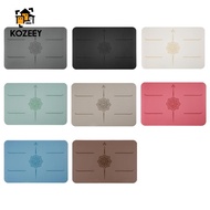 [KOZEEY] Small Yoga Mat Non Slip Fitness Equipment Meditation for Body Muscle Building Men Women Pil