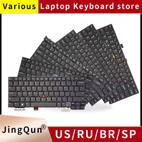 US/RU Keyboard For Lenovo ThinkPad x1 Carbon Gen2/3/4/5/6/7/8/9/10/11/12/13 3rd 4/5/6/7/8/9/10/11/12