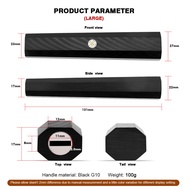 Japanese Kitchen Knife Handle Octagonal Handle Replacement Craft Supplies Black G10 Material Sashimi