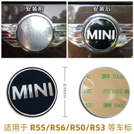 Mini Car Head Logo Decal Suitable for BMW F56 F55 R56 R60 Hollow out Car Brand Emblem Decoration Sti
