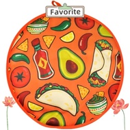 FAVORITEGOODS Tortilla Keeper, Heat Insulation Food Grade Tortilla Warmer Pouch, Premium Eco-Friendl