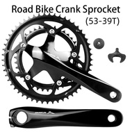 IXF Road Bike Crankset 20/22 Speed Folding Bike Crankset 34-50T/39-53T Chainring Road Bike Set 130BC