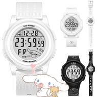 Sanrio Doraemon Kids Smart Digital Wrist Sports Watch for Men Ladies Women Watch Waterproof Water Proof Hello Kitty Cinnamoroll Original Bracelet Watch with Alarm Clock