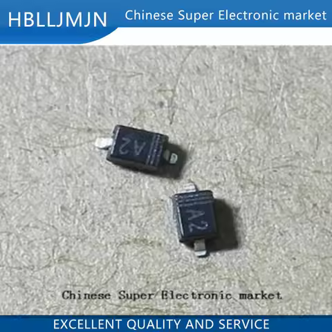 100PCS Making A2 1N4148 SMD 0805 SOD-323 Switching Diode 1N5819 1N4007 T4 S4 SL SOD123 SOD523
