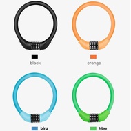 CSXMMSH 4-Digit Password Bicycle Lock Chain Lock