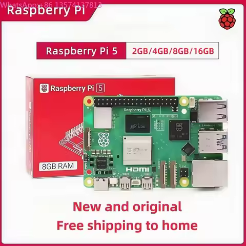 Raspberry Pi 5 2GB/4GB/8GB/16GB Development Board