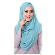 Instant 2minit double loops shawl