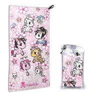 Tokidoki Quick Dry Towel 16*31.5in Soft Skin-Friendly Towel Quick Dry Super Absorbent Hand Towel Fashionable Camping Bath Towel