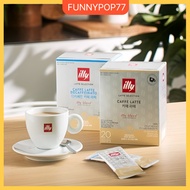 [illy] Instant Stick Coffee 8T, 20T | Caffè Latte / Decaffeinated Caffè Latte